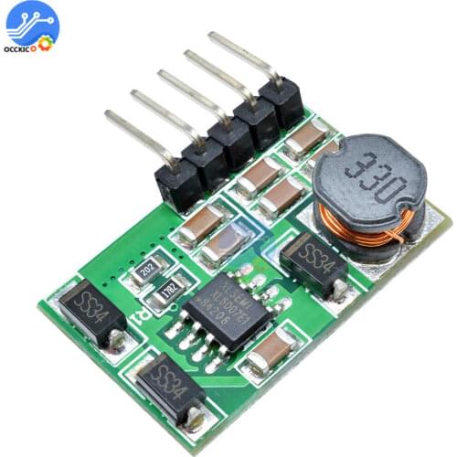 DC DC Step-up Boost Converter with Pin 3-18V to +-5V 6V 9V 12V 15V 24V Positive Negative Battery Charger Accessory 18650 BMS