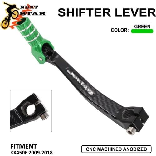Billet Alloy folding Gear Shifter pedal Shift Lever For KAWASAKI KXF450 KX450F KX 450F 2009 2010 2011 2012 2013 2014 2015 2016
