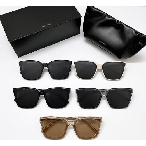 2021 Oversized Sunglass For women Men Sunglasses GENTLE TEGA Acetate Polarized UV400 square women Sunglasses With original box