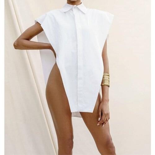 VESSOS Sleeveless Blouses