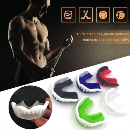 Mouthguard Basketball Football Mouth Guard Teeth Protect Double Side Boxing MMA Sanda Mouth Braces Gum Shield Gear Safety