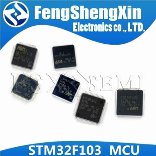 1pcs STM32F103VBT6 STM32F103VCT6 STM32F103VET6 STM32F103VGT6 STM32F103ZCT6 STM32F103ZET6 STM32F103CBT6 STM32F103C8T6 ARM MCU
