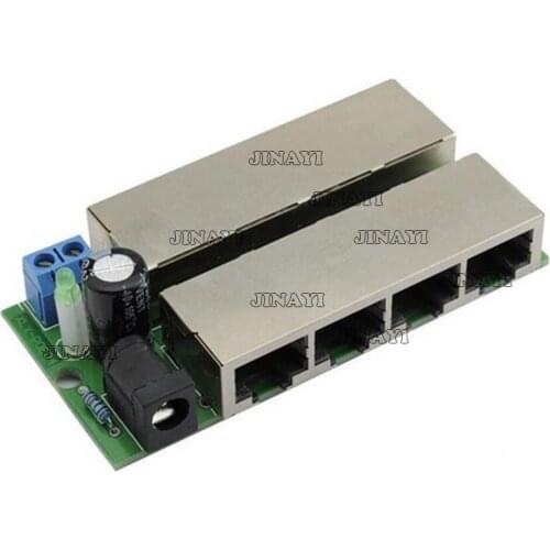 4 port / 8 port POE Injector Ethernet Adapter DC Power Supply Adapter