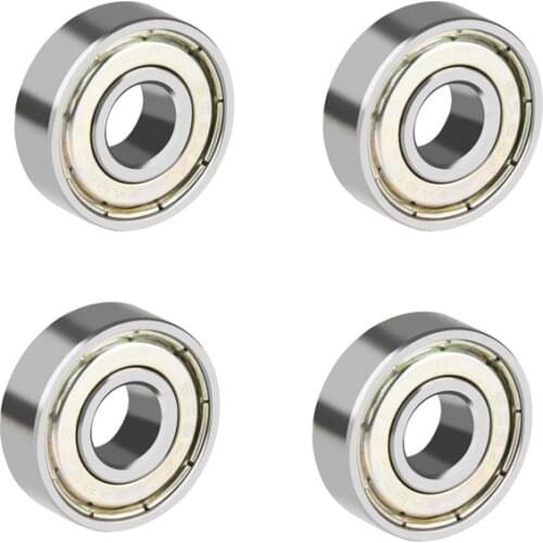 4Pcs 5x16x5mm Ball Bearing S625ZZ Stainless Steel Bearing ABEC-7 S625Z S625 RS ZZ Ball Bearings 3D parts