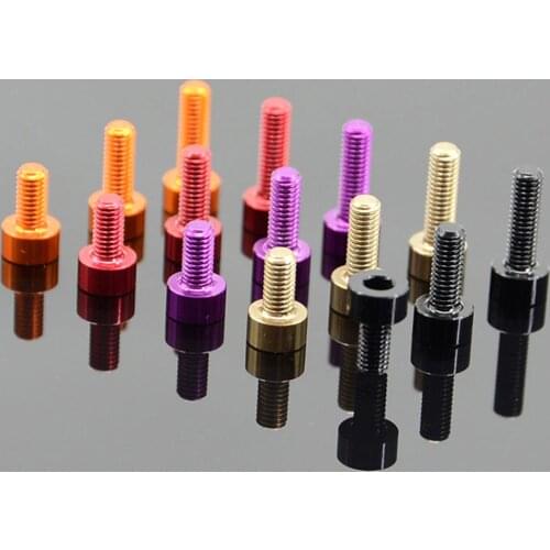 7075 Aluminum Alloy M3 6mm 8mm 10mm Cap Head Screw Bolts Hex Allen Socket For Model Aircraft Car DIY 5 PCS