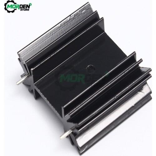 2Pcs Aluminum Heat Sink 30x34x12 Heatsink For High Power LED Amplifier Transistor Radiator Cooling Tape