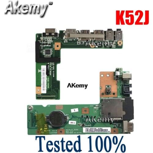 Amazoon OriginFor Asus K52 K52J K52JR K52JC K52DR X52F K52F X52J DC Power Jack Audio board 60-NXMDC1000 100% Tested Fast Ship