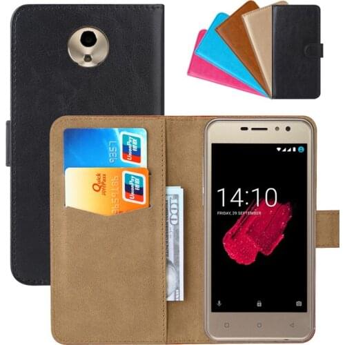 Luxury Wallet Case For Prestigio Muze J3 PU Leather Retro Flip Cover Magnetic Fashion Cases Strap