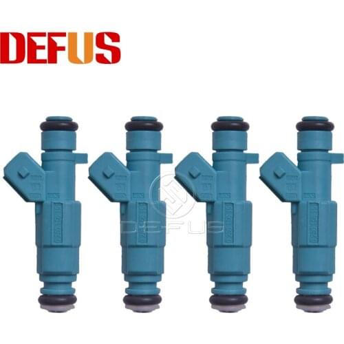 DEFUS 4X 0280156151 Nozzle Fuel Injector Bico For Chevrolet Corsa Celta MPFI 1.4L 1.6L Flex Injection 0 280 156 151 93325236 NEW