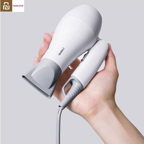Original Youpin Yueli Portable Hair Dryer Professional 1200W Hairstyling Tools 110-220V Hairdryer Blow Dryer Travel Household