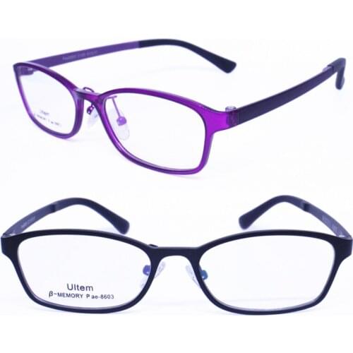 Hotsale 8603 shield full-rim silicone adjustable nose pad ultra lightweight ULTEM prescription glasses frames free shipping