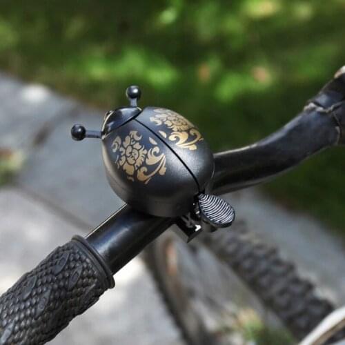 Aluminum Alloy Bicycle Bell Ring Kid Beetle Mini Cartoon Ladybug Ring Bell For Cycling Bicycle Bike Bell Ride Safety Accessories