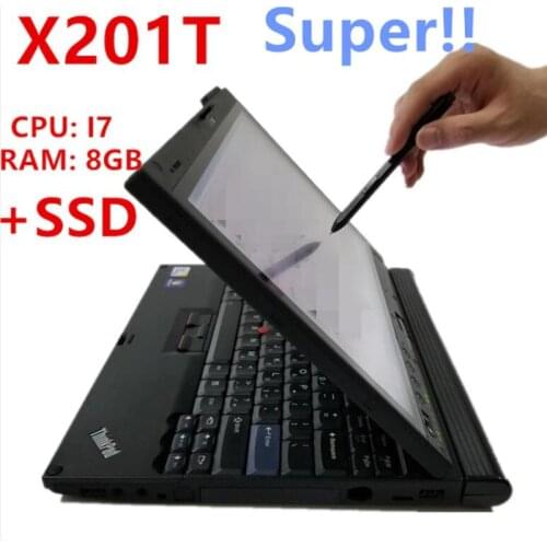 X200T for l.enovo X200T 4GB Laptop with 500 HDD Window7 can work for diagnostic alldata software/ mb star c4 c5 c6 / icom