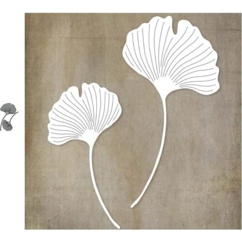 Ginkgo leaf Metal Cutting Dies DIY Scrapbooking Paper Stamping Die Decor