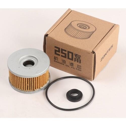 Motorcycle Oil Full Synthetic Lubricating Filter Lattice 5w-40 Original for Zontes Zt250-s-r