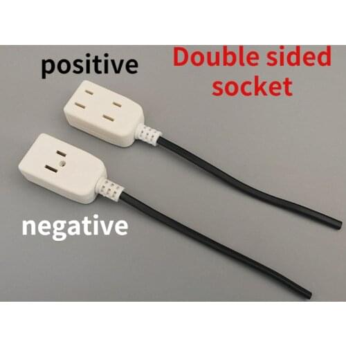 New compact double-sided wiring board socket row plug cord board mini small socket small space socket