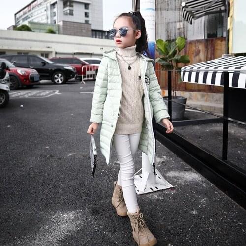 New Design Girls Boys Hooded Winter Coat Long Kids Thicken Children Down Parkas Spider Man Toddler Jackets Clothes 2-7y