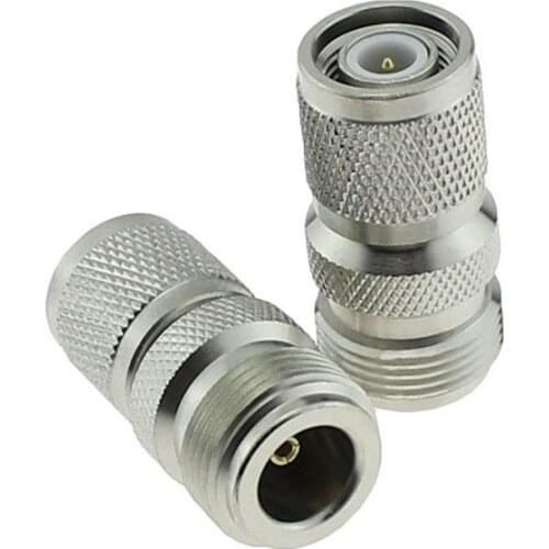 2pcs RF Adapter N Female to TNC Male Connector,N-TNC-KJ L16 Female, N Mother to TNC Male Adapter 50 Ohms