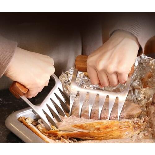 Two pieces of 304 stainless steel meat divider meat divider tool bear claw meat divider