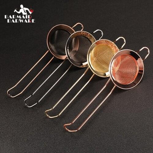 Bar Cocktail Strainer 304 Stainless Steel Cocktail Sieve Great For Removing Bits From Juice Fine Mesh Strainer