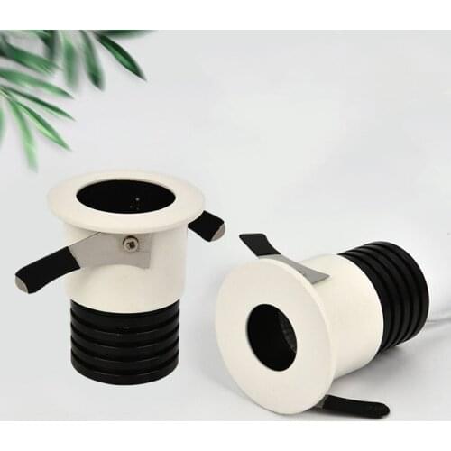 Modern Simple Recessed Led Ceiling Downlight Aluminum Anti-Glare Bedroom Kitchen Spotlight Staircase Corridor Cabinet Light