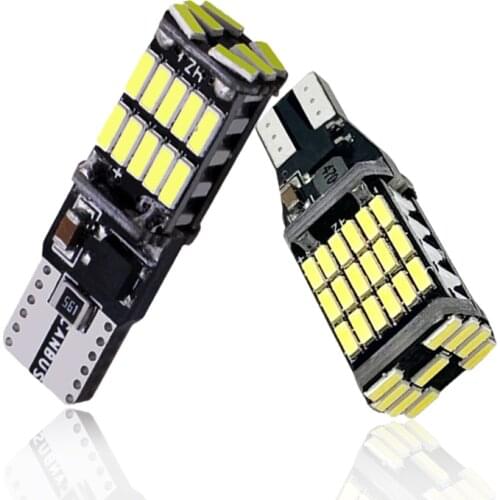 2pcs T15 W16W LED Bulb Canbus Car Turn Signal Light T10 W5W LED 12V 4014SMD Super Bright Wedge Side Reverse Back Parking Lamps