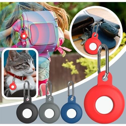 Protector Shell for apple airtag Tracker Accessorie With Buckle Soft Anti-scratch Covers TPU Protection for air tag gps Sleeve