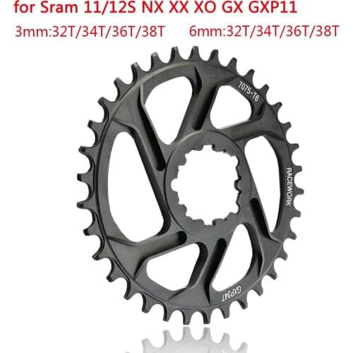 Bicycle chain link narrow and wide oval sprocket 30T 32T 34T 36T 38T ring crank plate bike parts gravel crankset