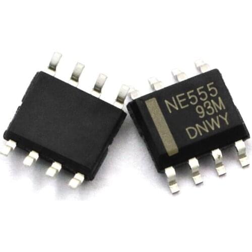 50PCS/LOT NE555 NE555DR Time base circuit/programmable timer SOP-8