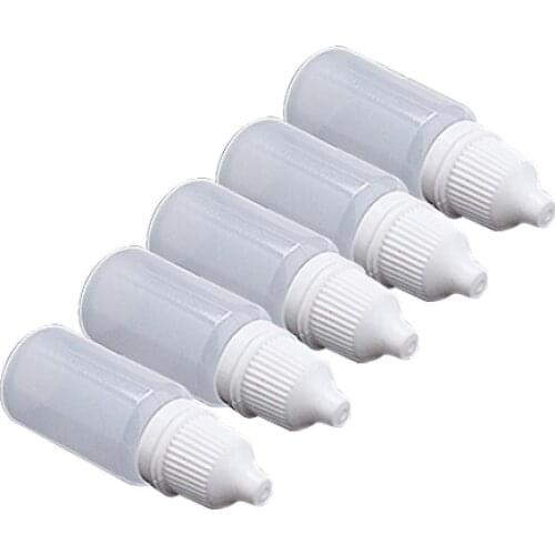 5 Pcs Plastic Storage Containers For Cosmetics Refillable Bottles Perfumes Eliquid Travel Makeup For Traveling