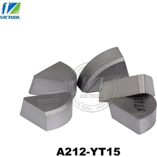 A212 YT15 tungsten brazed tips High quality turning inserts for lathe free shipping
