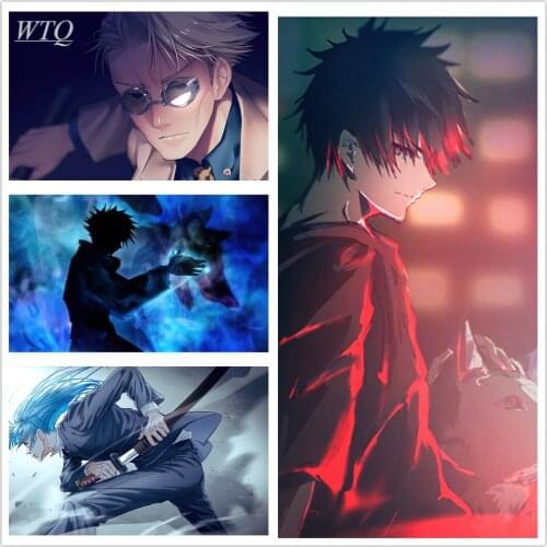 Anime Posters Wall Decor Gojo Satoru/Real Man/jujutsu Kaisen Poster Wall Poster Canvas Painting Wall Art Picture Home Decoration