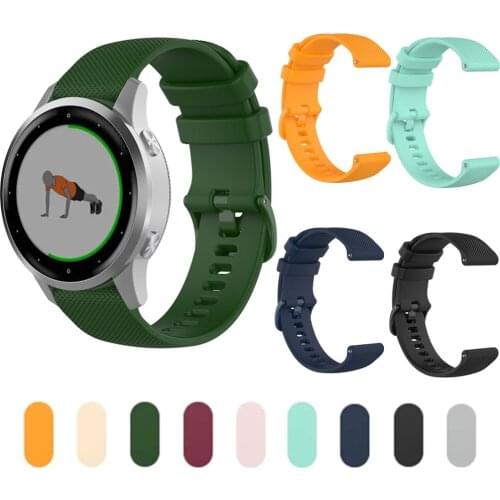 Wrist Band Silicone Soft Strap For Garmin Vivoactive4S Vivoactive4 Vivoactive3 Smart Watch Band For Vivoactive 4 4S 3