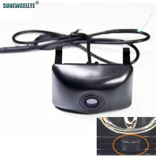 CCD HD Car front view camera for toyota Highlander 2015 Car Frontview Vehicle Camera Night Vision Waterproof Parking Kit