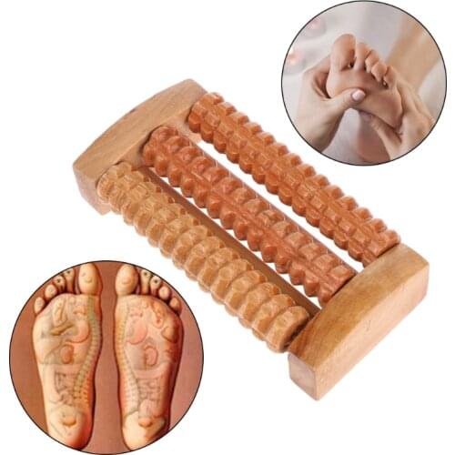 Wooden Foot Massage Roller Massage Feet Plantar Fasciitis Roller Reflexology Wholesale Dropshipping