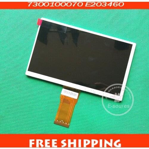 E203460 LCD Screen Panel for 7 Tablet PC x18 lixin s16 n77 Newsmy n17 lcd screen calendar 7300101466 E231732 LCD Display