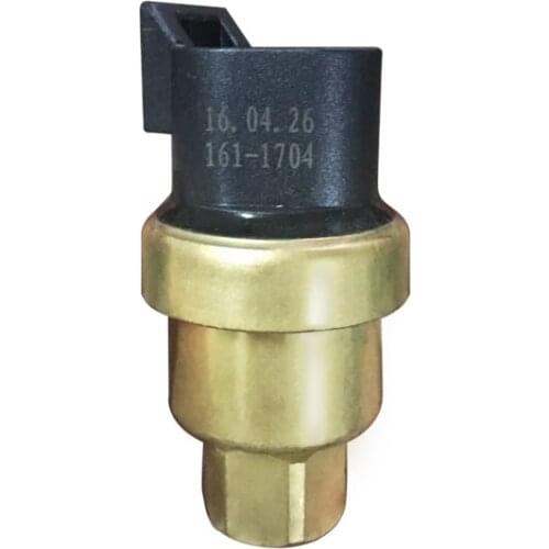 Hot sale Fuel Rail Pressure Sensor Switch 161-1704-04, common rail diesel fuel injection spare part, durable sensor 161-1704-04