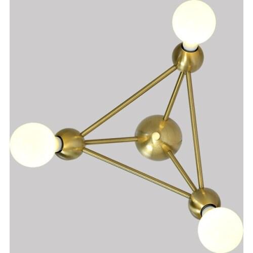 Personality of bedroom the head of a bed sitting room corridor in contemporary and contracted stainless steel wall lamp