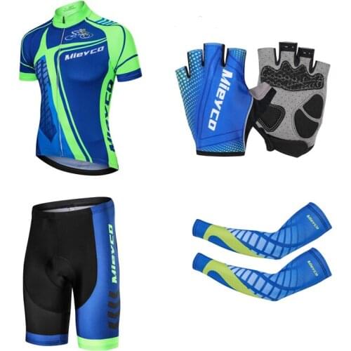 2020 Bicicleta Short Sleeve Cycling Jersey Suit Ropa Ciclismo Hombre MTB Men Clothing Breathable Bicycle Mountain Bike Full Sets