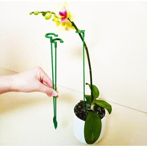 10Pcs Butterflies Orchid Succulents Flower Stand Plant Potted Green Support Rods Garden Supplies