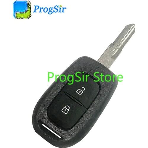 2 Button Remote Control Key Shell House Carcasa For Renault Megane 4 Captur Kadjar Symbol With VAC102 blade Espada