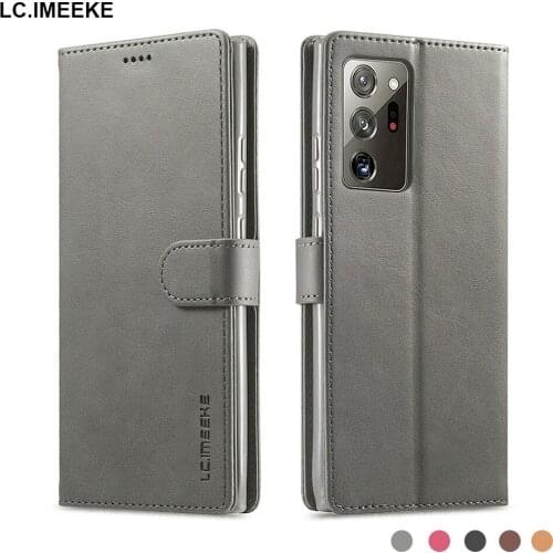Flip Luxury Leather Wallet Case For Samsung Galaxy Note 20 Ultra Phone Cover Book