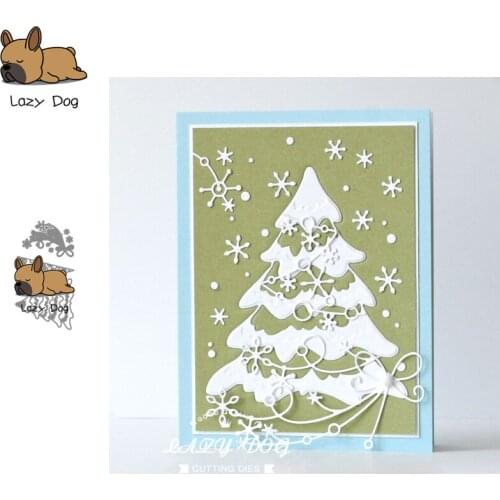 Christmas tree series Metal Cutting Dies Scrapbooking Stencil Decorative Craft Embossing Die Cuts Card Making New Dies For 2019