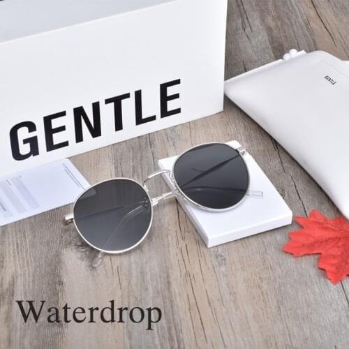 2020 GM Sunglasses Blue Light Blocking Glasses Polarized UV400 lens Stainless Steel Sun glasses waterdrop for Women men