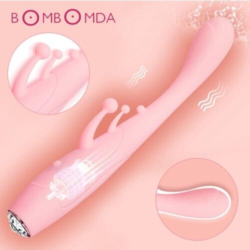 Vibrators Woman Sexo Miniature Protects Vagina G-spot Clitoris Stimulation Silicone Sextoys Femme Dildo Sex Products for Adults