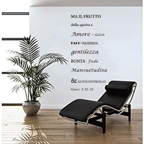 Italian MA IL FRUTTO Vinyl Wall Stickers Wall Decals Wallpaper for Living Room Mural Wall Art Home Decor House Decoration GW101