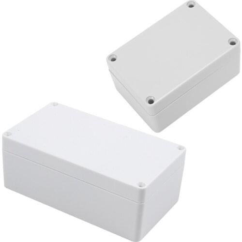2 Pcs Waterproof Ip65 Abs Plastic Electronic Housing Box Connection Box-158 X 90 X 60 Mm & 100 X 68 X 50Mm