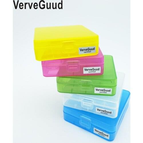 4Pcs Hard Portable Plastic Storage Box Case Holder For 4 x 18650 Battery Keeps your Batteries Safe And Dry Practical And Durable