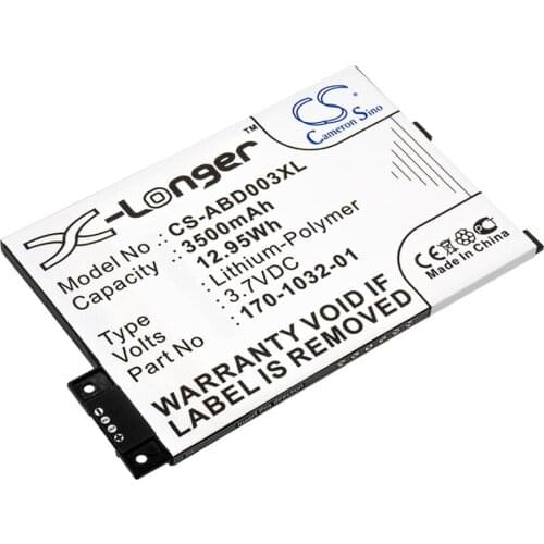 Cameron Sino 3500mah battery for AMAZON Kindle 3 Wi-fi 3G Graphite III 170-1032-00 170-1032-01 GP-S10-346392-0100 S11GTSF01A