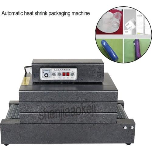 220V/380V BS-400 Double Temperature Control Automatic Heat Shrink Packaging Machine 5500W Electricity Laminator Sealing Machine